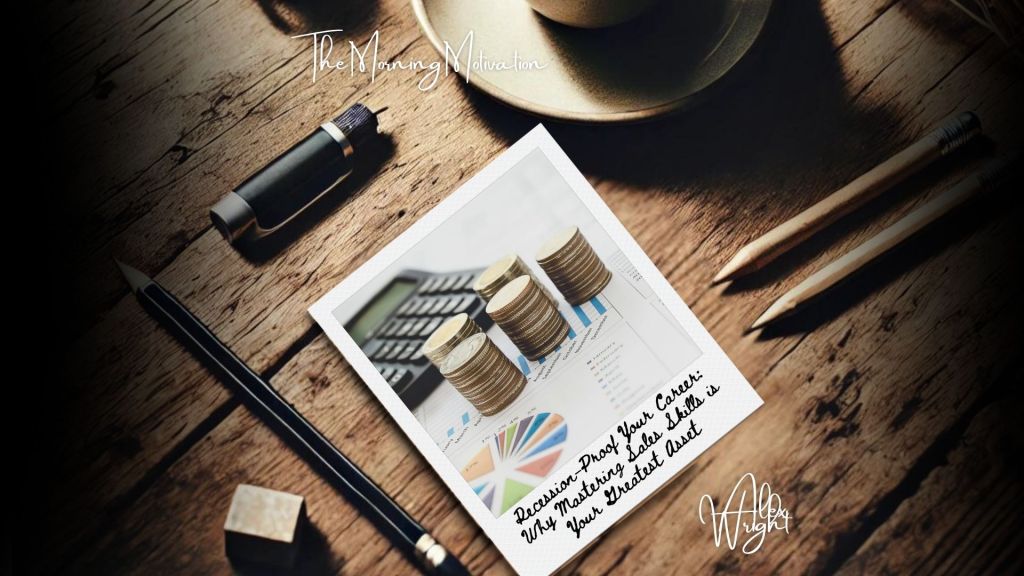 Career development chart showing growth during recession