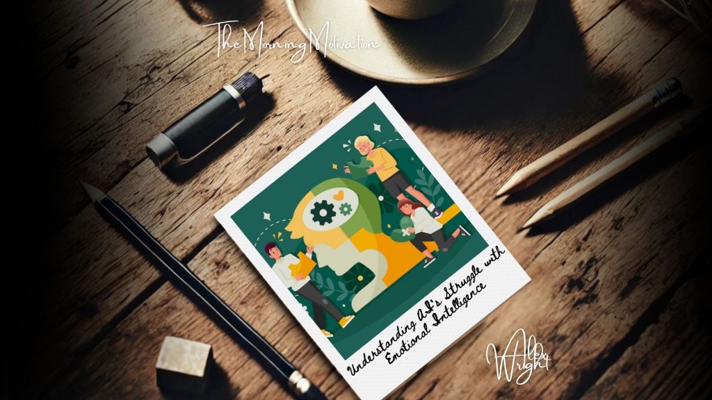 AI robot facing human in emotional conversation – tech vs empathy